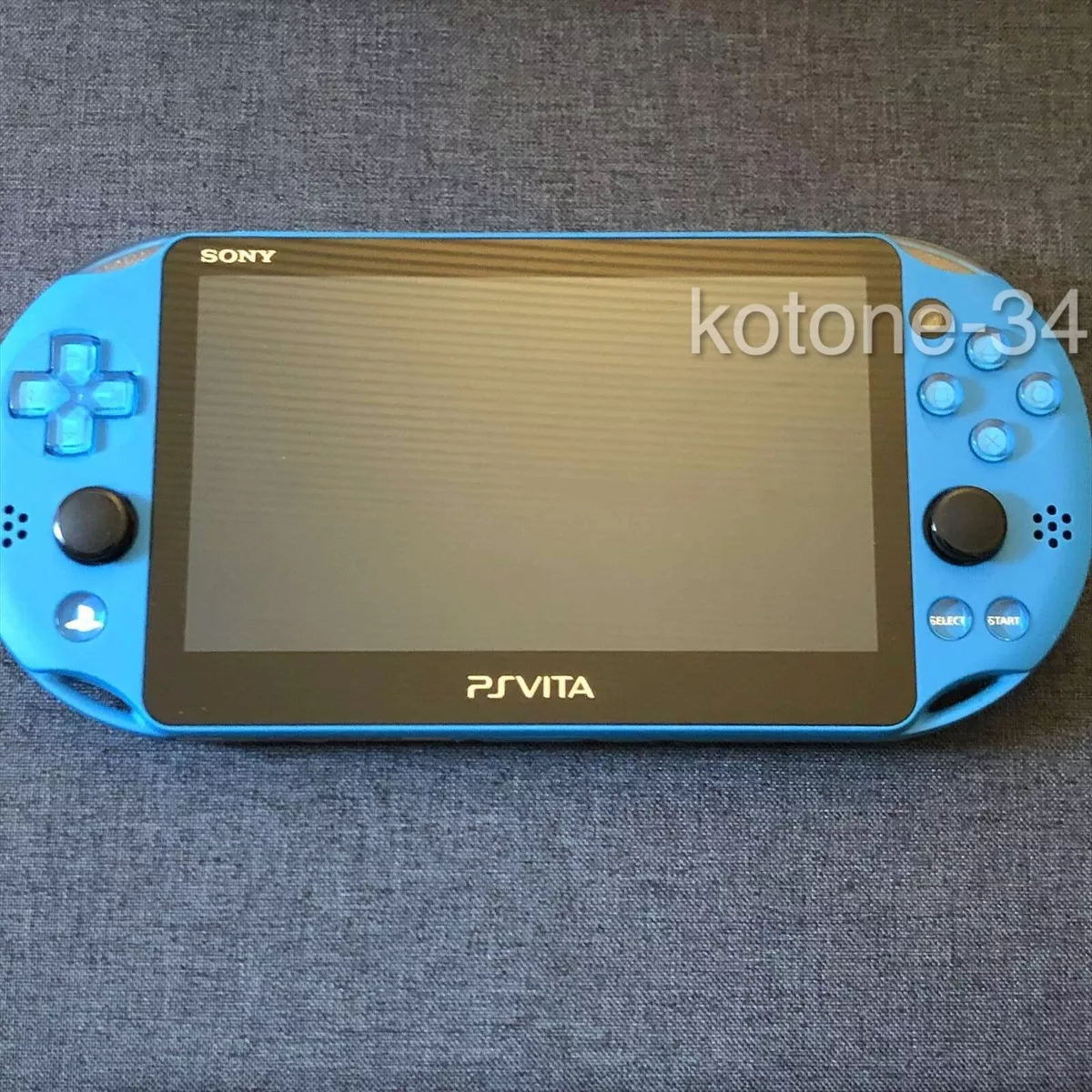 PS Vita PCH-2000 ZA23 Aqua Blue Sony PlayStation Vita Used *Console only