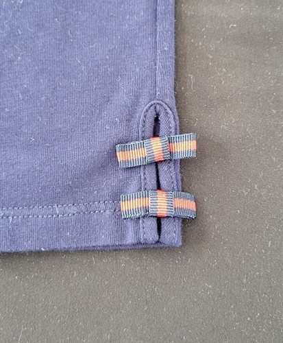 NWT New Gucci kids gray or navy leggings with bows on bottom 4y 5y 6y 8y 10y - Picture 7 of 13