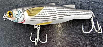 RARE Live Target Mullet (MUW120T901) Walking Topwater Bait RARE Live Target Mullet (MUW120T901) Walking Topwater Bait