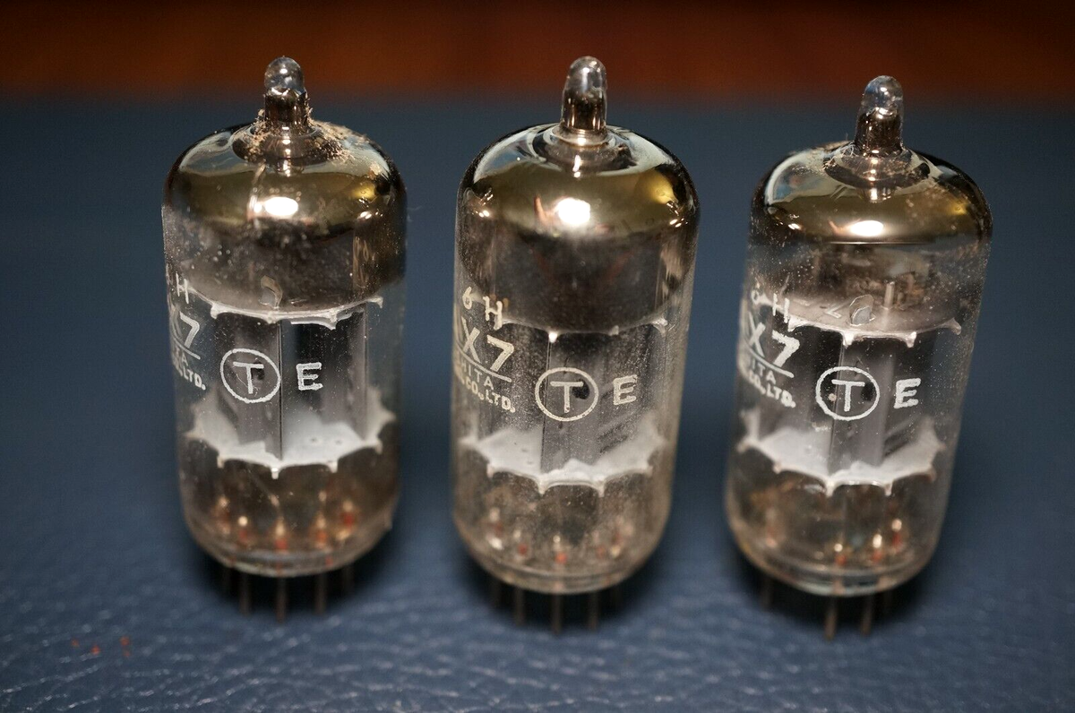 3 - MATSUSHITA 12AX7 / ECC83 AUDIO TUBES / MATCHED CODE / JAPAN | eBay