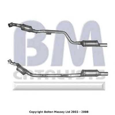 CONVERTIDOR CATALÍTICO MERCEDES BENZ CLASE S S55 AMG Kompressor 2002-2005 Foto 2 de 4