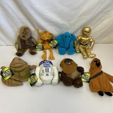 STAR WARS Buddies Plush Lot Of 8 With Original Tags