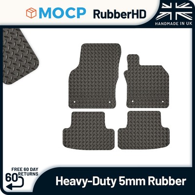 5mm Heavy-Duty Rubber Car Mats to fit Audi Q2 2016-present