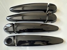 V2 GLOSS BLACK DOOR HANDLE COVERS BMW 1 2 3 4 SERIES F20 F30 F31 F32 F33 F34 RHD