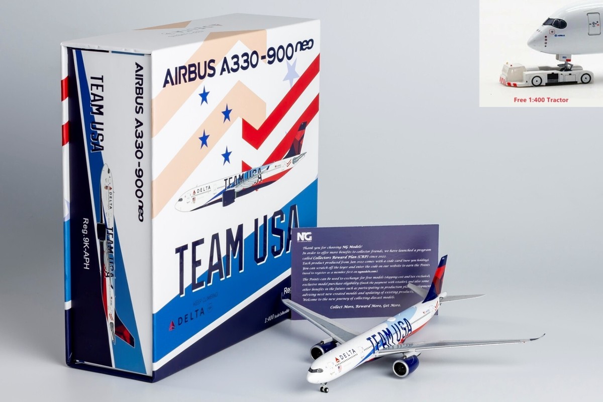 1:400 NG Models NG68001 Delta Air Lines A330-900neo N411DX