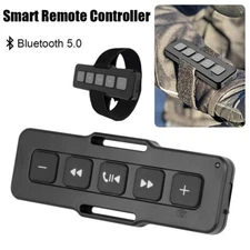 Waterproof Bluetooth Buttons Car Steering Wheel Switch Motorcycle Remote T