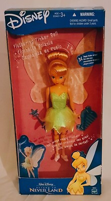 Disney Flutter Tinker Bell Doll Return To Neverland Tinkerbell Fairy Peter Pan