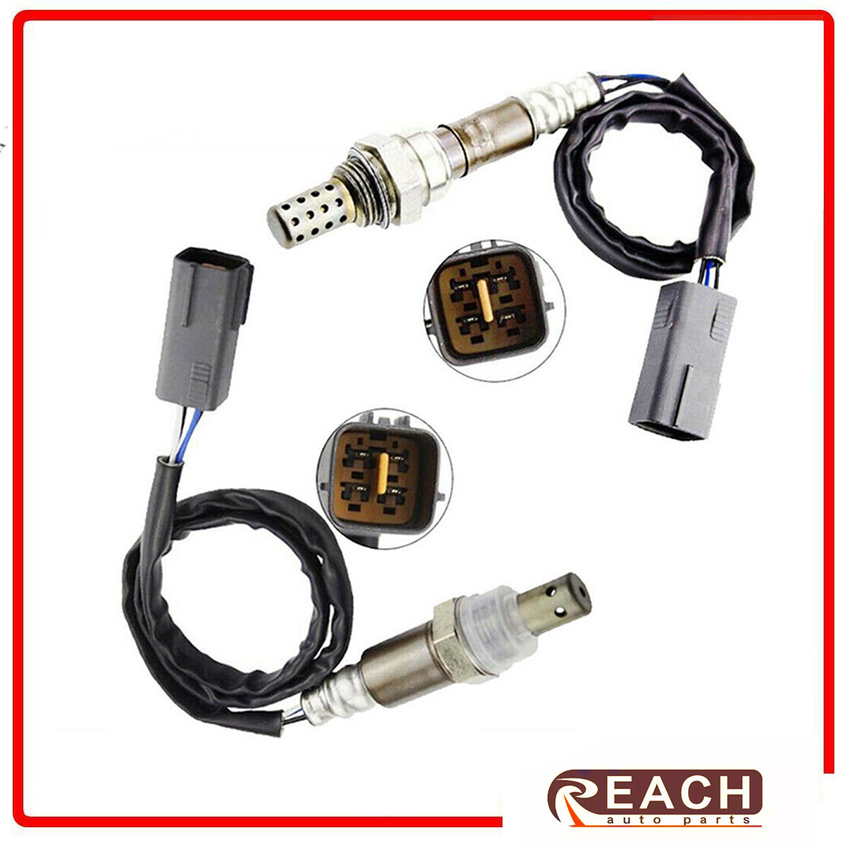 2X Upper+Lower O2 Oxygen Sensor For 2004 2005 2006 2007 2008 Mazda RX-8 ...
