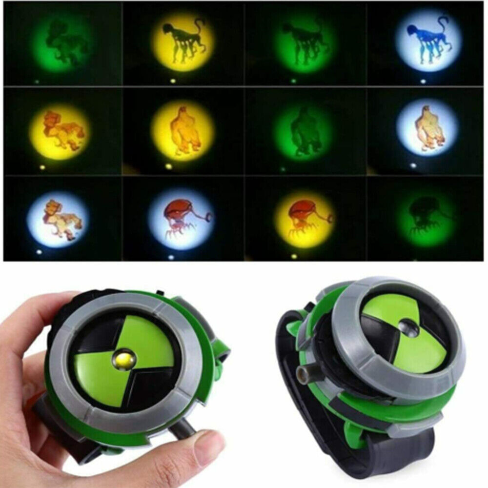 BEN 10 Ten Projector Watch Alien Force Omnitrix Illumintator Bracelet Kid's  Toys