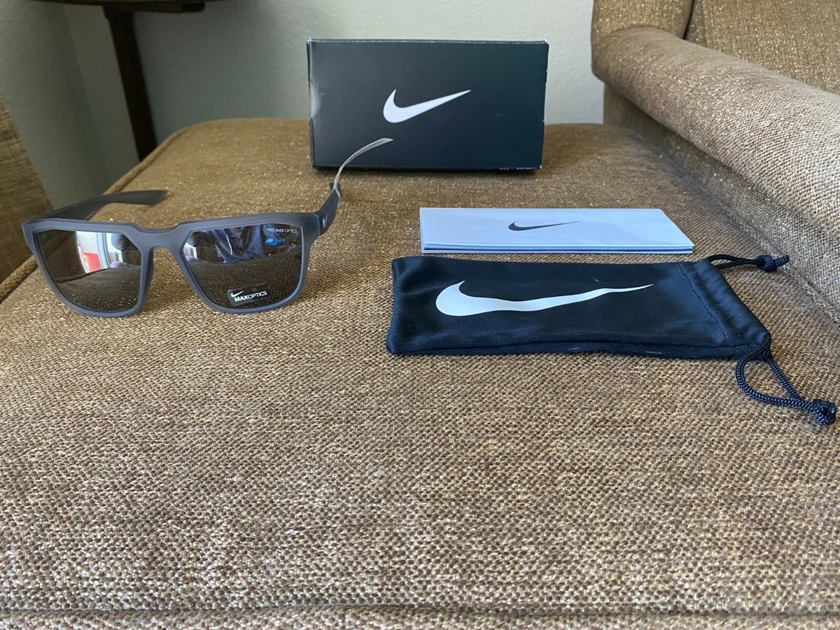 Grey Nike Fly Swift EV0 927-060 Sunglasses Max Optics Silver