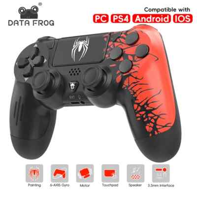Wireless Game Controller Bluetooth Gamepad Spider-Man For PC/PS4/PlayStation 4