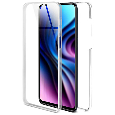 Handy Hülle für Xiaomi Redmi Note 9 Pro Transparent 360 Grad  Schutzhülle TPU