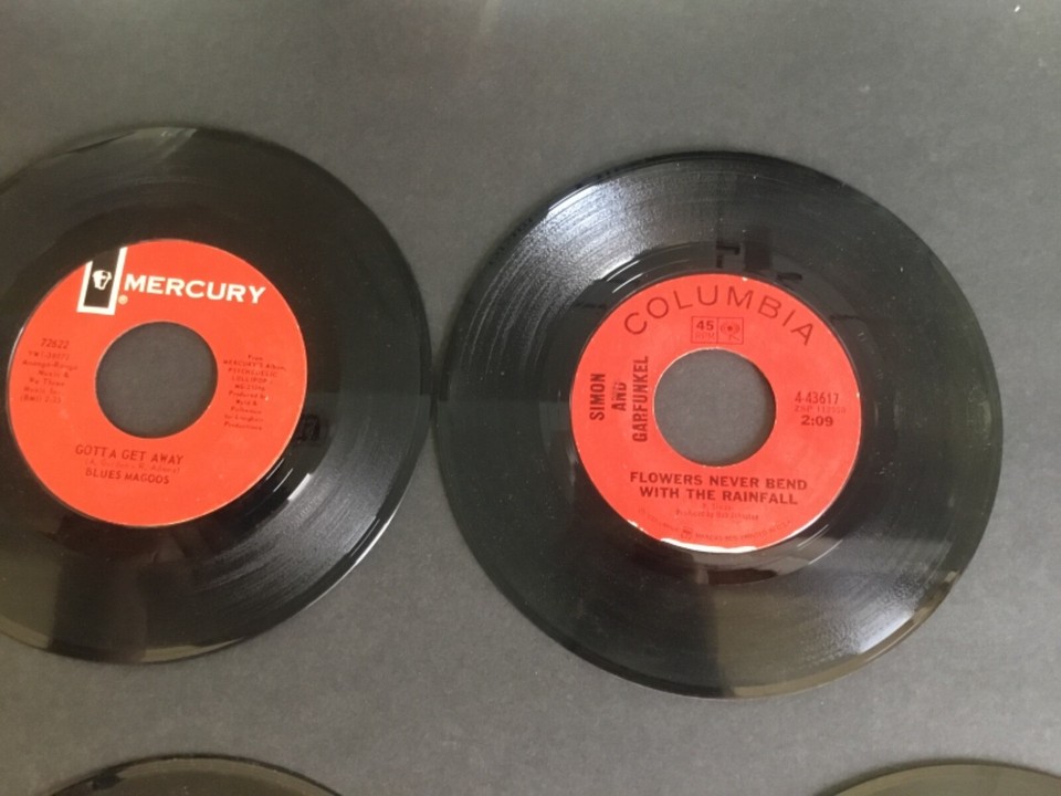 LOT OF 6 45 rpm 7 inch 60s ROCK n ROLL RECORDS ROLLING STONES BLUES ...