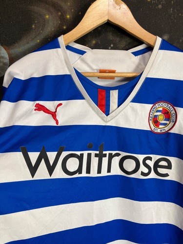 Reading 2013/2014 Home Football Shirt Soccer Jersey Puma Size 3XL Men's Vintage - Picture 6 of 20