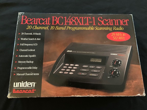 Uniden Bearcat Bc148xlt 1 20 Channel 10 Band Scanning Radio Scanner 50633051627 Tirismedia 