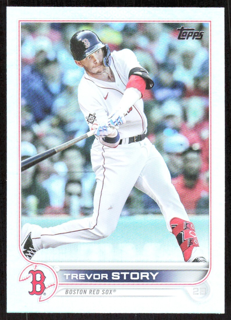 2022 6734D Topps Update RAINBOW FOIL Trevor Story Boston Red