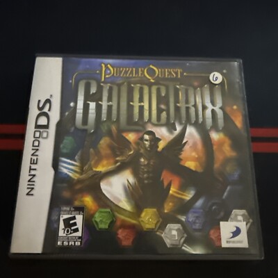 Puzzle Quest: Galactrix (Nintendo DS, 2009)with Manual