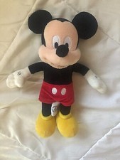 Mickey Mouse Disney Store Genuine Original Authentic Plush 10inches Park Guide