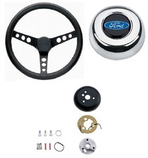 Grant Classic Style Wheel Steering Wheel Installation Kit Chrome Horn Button Grant Classic Style Wheel Steering Wheel Installation Kit Chrome Horn Button