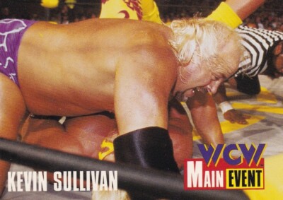 Kevin Sullivan WCW Main Event Pro Wrestling Trading Card 1995 #27 WWE