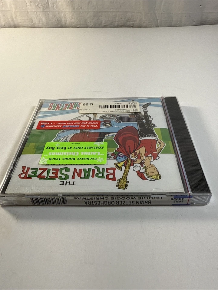 Brian Setzer Orchestra - BOOGIE WOOGIE CHRISTMAS (CD, 2002) New Sealed Rare - Image 3 of 4