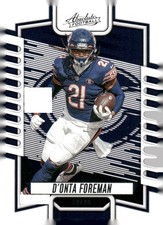 2023 Panini Absolute #62 D'Onta Foreman
