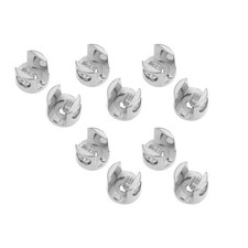  10 Pezzi Clip Vetro Divisorio Specchi da Parete Clip Morsetti Supporto