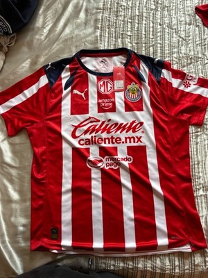 Men's Puma Red Chivas 2025/26 Home Replica Jersey 37 R. Ledezma