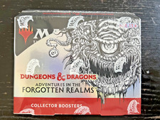 mtg dungeons and dragons collector booster box Magic: the Gathering Adventures in Forgotten Realms Collector Booster Box