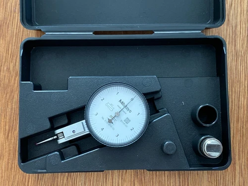 Mitutoyo dial Test indicator 513-473-10E, 0.0001”, Sapphire Ball Tip.