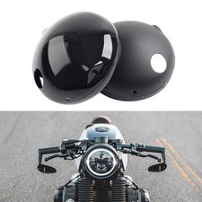 7" Motorcycle Round Headlight Headlamp Housing Cover Bucket