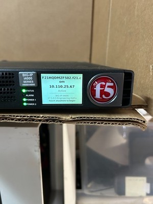 F5-BIG-IP-i4000 Series BIG-IP I4600 I4800 - TESTED - BOOTS | eBay