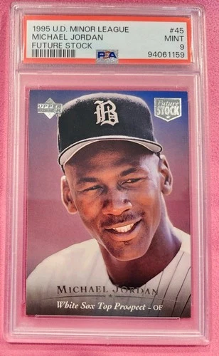 1995 U.D. Minor League Michael Jordan Future Stock  Top Prospect PSA 9