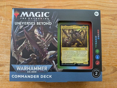 Warhammer 40K Commander Deck Magic eng. ''Tyranid Swarm'' neu, OVP
