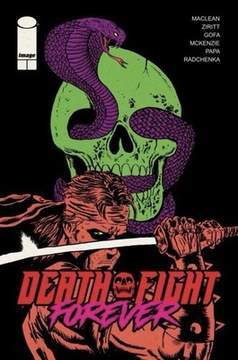 SIGNED   Death Fight Forever #1 cvr B  (2026)   signed by Alexis Ziritt.NM 