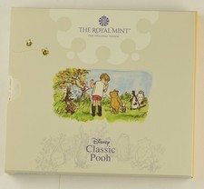 2020 Royal Mint - Disney Winnie the Pooh COLOURED BUNC 50p 3 Coin Pack Set