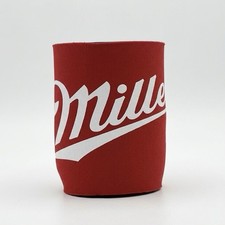 Miller Red Beer Cooler Sleeve Breweriana Officially Licensed