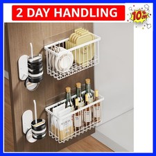 4 Pack Adhesive Cabinet Door Organizer, Lid Organizers Inside Cabinet Food Co...