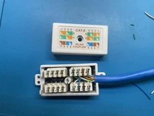 5 Pack Cat6 Junction Box Cat5e Splice Connector Punch Down Unshielded Ethernet