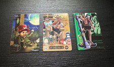 Rare One Piece Pirate King Gummy Card Set of 3