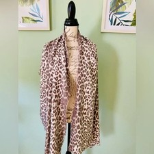 Stylish Leopard Print Scarf/Shawl