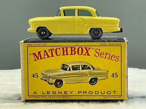Matchbox Lesney 1958 #45A,Vauxhall Victor"SPW"MINT boxed all original