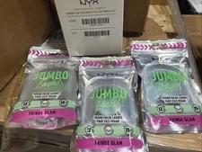 NYX Jumbo Lash! 3 PACK ! Vegan False Eyelashes - FRINGE GLAM