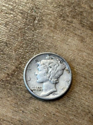 1941D Mercury Dime XF