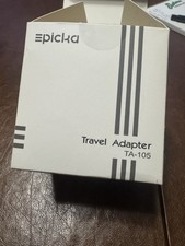 Picks Worldwide Travel Adapter TA-105 USB 4 USB-C Smart IC New