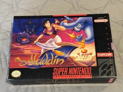 Disney's Aladdin   *  Snes Box Only * Super Nintendo Original box