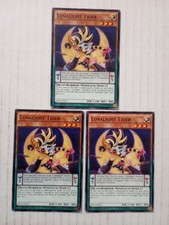 X3 Yu-Gi-Oh TCG Lunalight Tiger SHVI-EN013 1st Edition Regular Common Card LP 3X