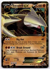 Excadrill EX - 82/113 LTR Ultra Rare Legendary Treasures LP