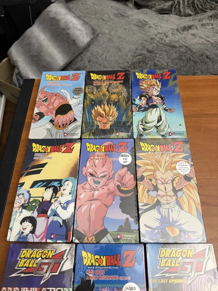 Vintage Dragonball Dragon Ball Z factroy sealed VHS lot FUNmation Anime Foto 2 de 4