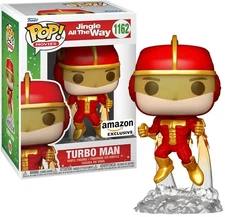 Funko POP! Movies: Jingle All The Way - Turbo Man #1162 Flying Exclusive